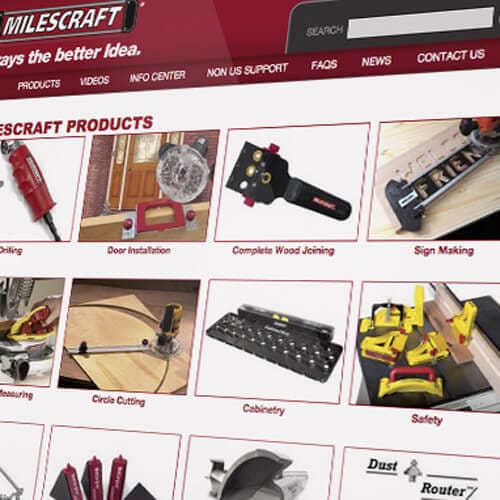 Milescraft Website