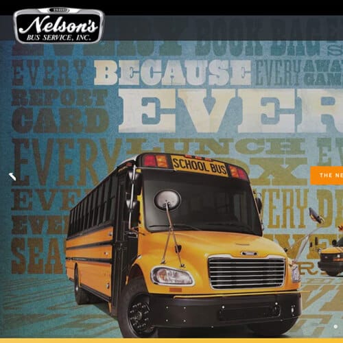 Nelson's Bus Service Website
