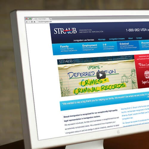 Straub Immigration Website